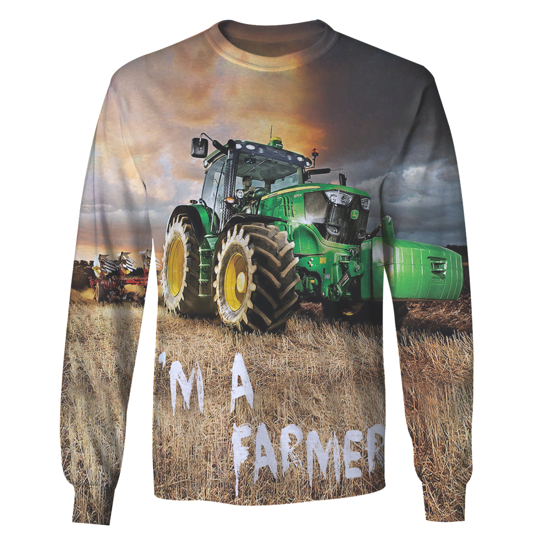 3D All Over Print Farmer Hoodie