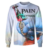 3D All Over Print Tattoo Hoodie