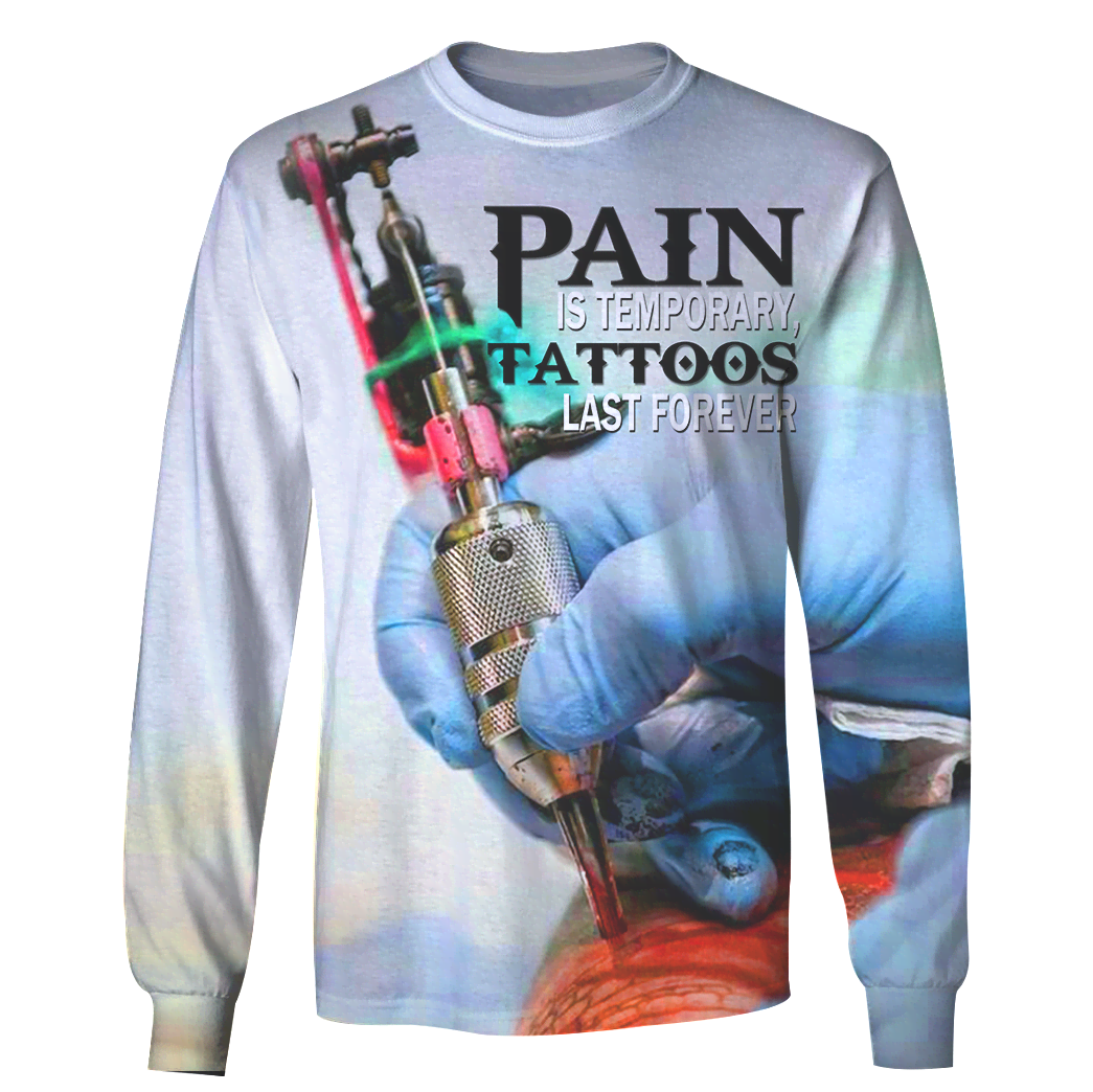 3D All Over Print Tattoo Hoodie