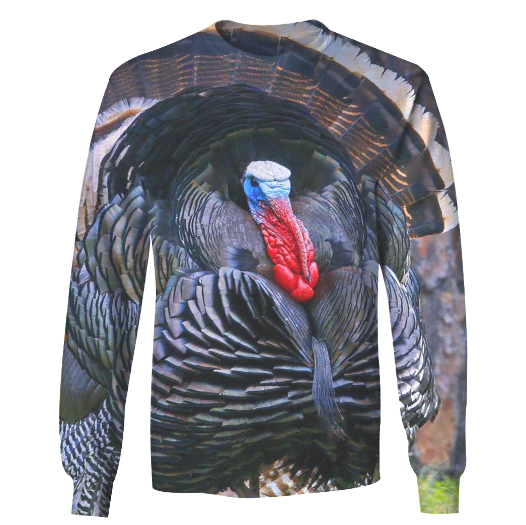 3D All Over Print Turkey Hoodie