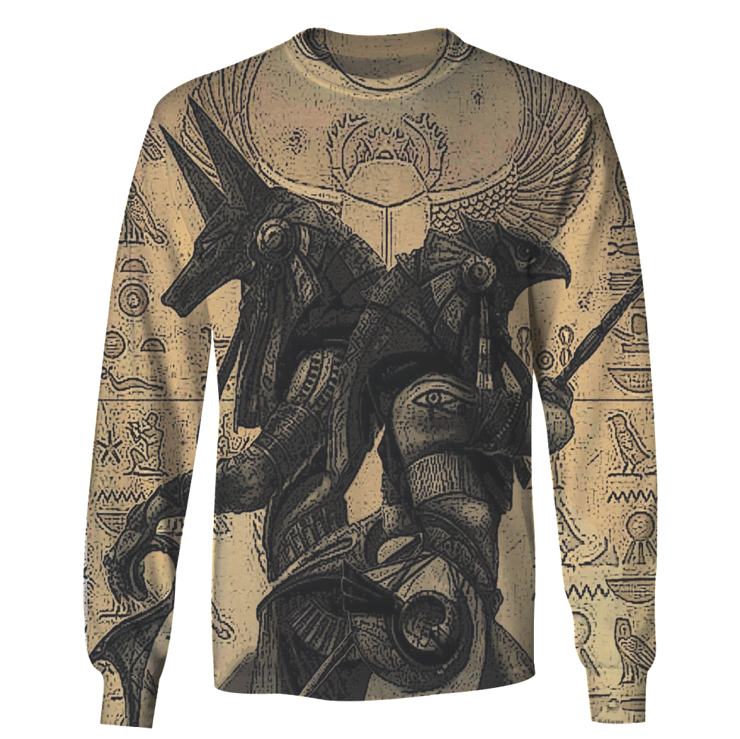 3D All Over Print ANUBIS AND OSIRIS Hoodie