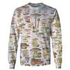 3D All Over Print Champignons Hoodie