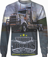 3D All Over Print Trucker Hoodie