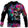 Awesome hoodie 3d all print Love Skull Animal On Fire Art for Men and Women, T-Shirt, Zip Hoodies, Sweatshirt NQ159