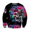 Awesome hoodie 3d all print Love Skull Animal On Fire Art for Men and Women, T-Shirt, Zip Hoodies, Sweatshirt NQ159