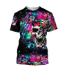 Awesome hoodie 3d all print Love Skull Animal On Fire Art for Men and Women, T-Shirt, Zip Hoodies, Sweatshirt NQ159