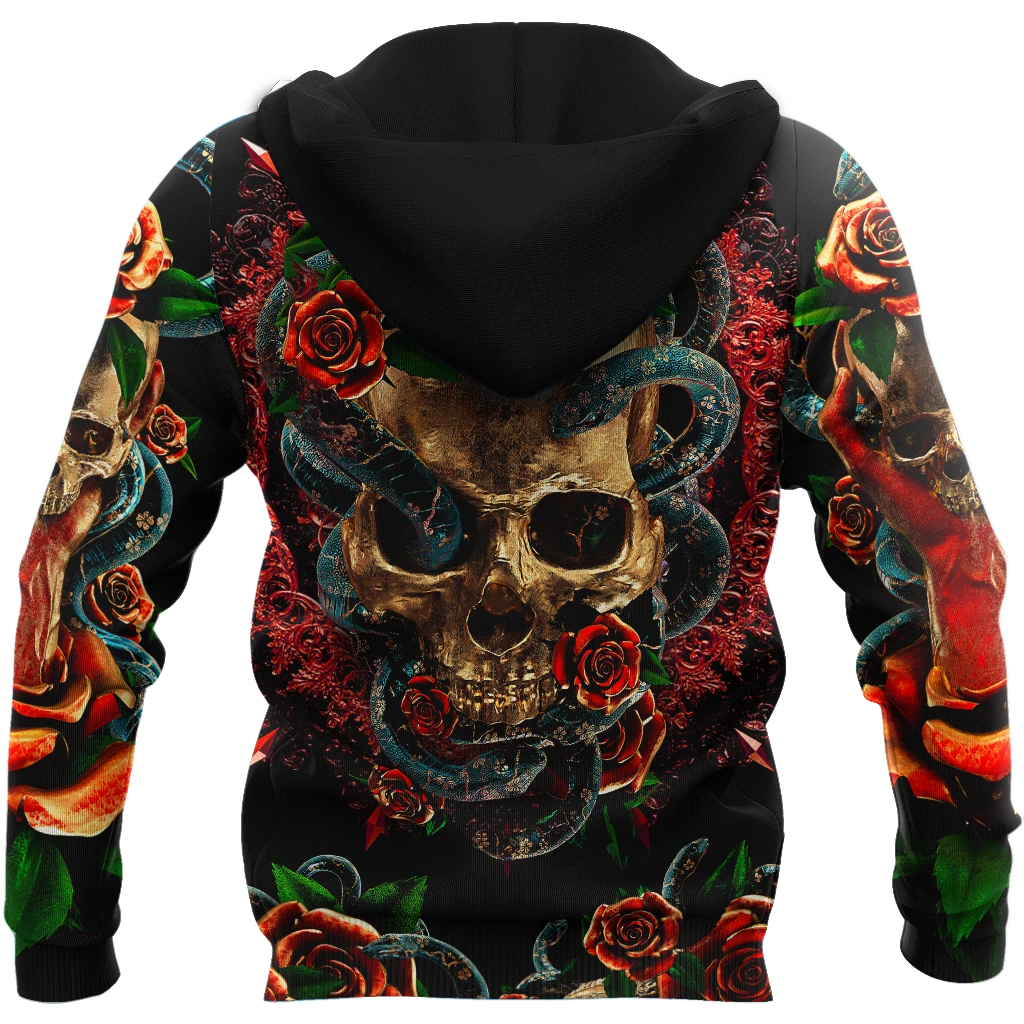 Awesome hoodie 3d all print Love Skull Red for Men and Women, T-Shirt, Zip Hoodies, Sweatshirt NQ160
