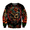 Awesome hoodie 3d all print Love Skull Red for Men and Women, T-Shirt, Zip Hoodies, Sweatshirt NQ160