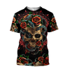 Awesome hoodie 3d all print Love Skull Red for Men and Women, T-Shirt, Zip Hoodies, Sweatshirt NQ160