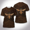 Awesome hoodie 3d all print Mandala Bee Pattern 3d for Men and Women, T-Shirt, Zip Hoodies, Sweatshirt NQ379
