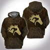Awesome hoodie 3d all print Mandala Horse Dog Cat Lovers for Men and Women, T-Shirt, Zip Hoodies, Sweatshirt NQ374