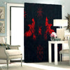 Awesome hoodied 3D all print VIKING Pattern Curtains  skull - VNC0041