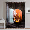 Awesome hoodied 3D all print HALLOWEEN pumpkin Curtains  skull - VNC0037