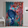 Awesome hoodied 3D all print  FLOWERS AND BUTTERFLY Curtains  skull - VNC0035