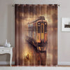 Awesome hoodied 3D all print Train Curtains  skull - VNC0039