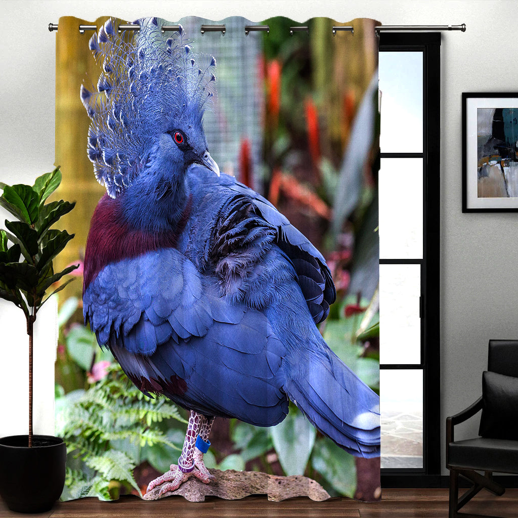 Awesome hoodied 3D all print Victoria Dove Curtains  skull - VNC0033