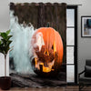 Awesome hoodied 3D all print HALLOWEEN pumpkin Curtains  skull - VNC0037