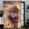 Awesome hoodied 3D all print Train Curtains  skull - VNC0039