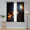 Awesome hoodied 3D all print Constellation Curtains  skull - VNC0049