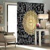 Awesome hoodied 3D all print Viking Curtains  skull - VNC0059