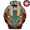 3D All Over Print  Native American HOODIES for Men and Women, T-Shirt, Zip Hoodies, Sweatshirt VN0043