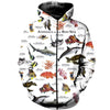 3D All Over Printed Animals Of The Red Sea Shirts and Shorts