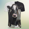 3D All Over Print Cow Clothes &lt;Black&gt;