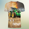 3D All Over Print Farmer Hoodie