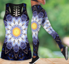 Awesome Hoodie 3D All Over Print Mandala Combo Tank + Legging NQLG11