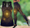 Awesome Hoodie 3D All Over Print Mandala Combo Tank + Legging NQLG19