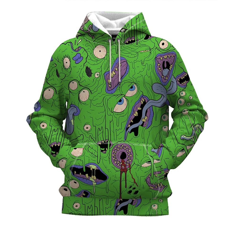 Awesome hoodie 3d all print Melted Frog for Men and Women, T-Shirt, Zip Hoodies, Sweatshirt NQ271