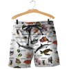3D All Over Printed Animals Of The Red Sea Shirts and Shorts