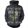 Awesome Hoodie Dinosaur Tree Rex for Men and Women HBC239