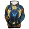 Awesome hoodie 3d all print Moon Wolf for Men and Women, T-Shirt, Zip Hoodies, Sweatshirt NQ284