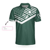 Awesome Hoodie Golf American Flag 3D All Over Print Polo Shirt DC099