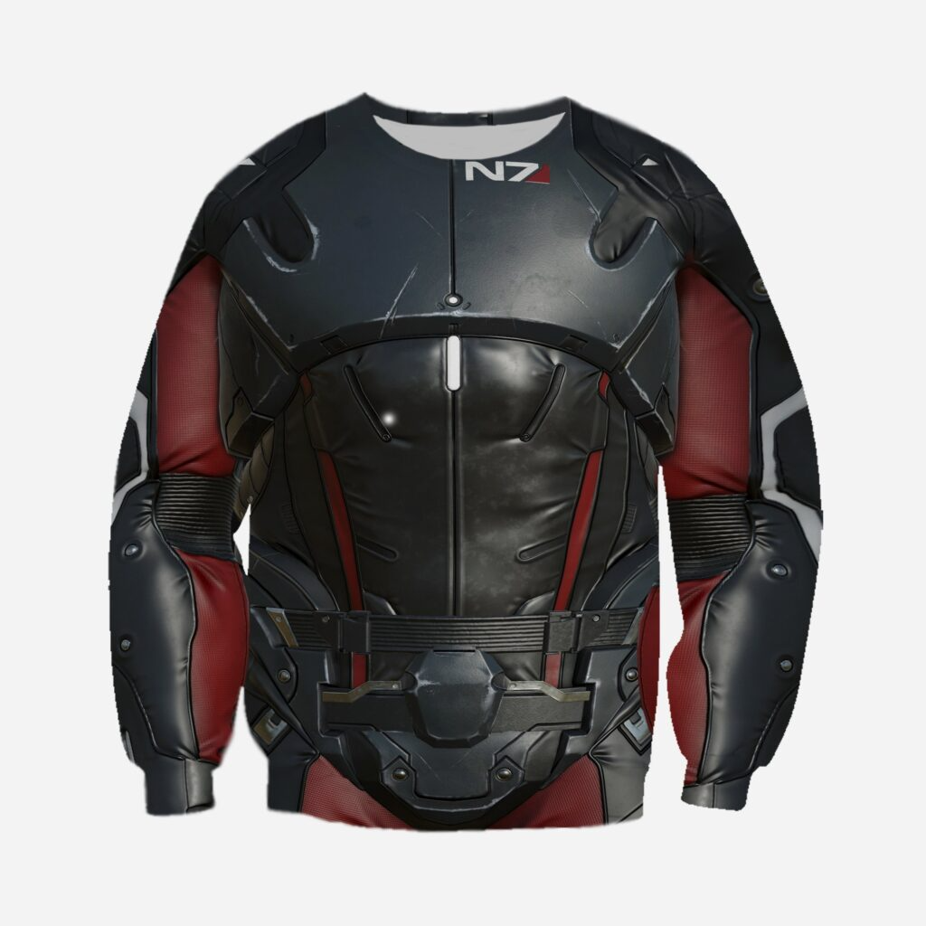 Awesome hoodie 3d all print N7 Armor Mass for Men and Women, T-Shirt, Zip Hoodies, Sweatshirt NQ448