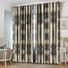 Awesome hoodied Native American Aztec Navajo Pattern Printed 3D Grommet Window Curtains - HB00086