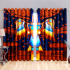 Awesome hoodied Native American All Printed 3D Grommet Window Curtains- NQC0016