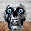Awesome hoodie 3D ALL Print Skull -Men and Women Zip Hoodies- ND012