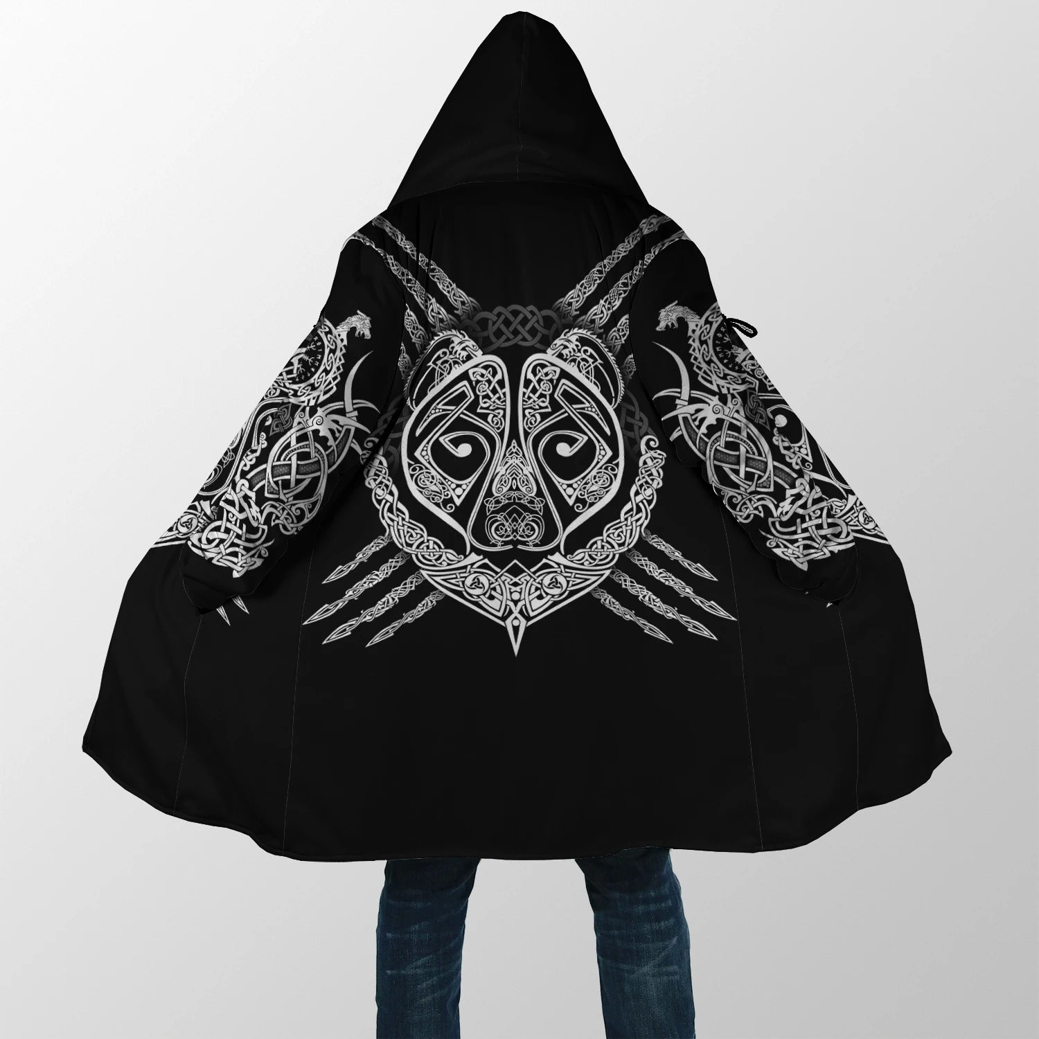 Awesome hoodie 3D ALL Print Viking Berserker -Men and Women Zip Hoodies- ND014