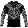 Awesome hoodie 3D ALL Print Viking Berserker -Men and Women Zip Hoodies- ND014