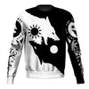 Awesome hoodie 3D ALL Print Skoll and Hati -Men and Women Zip Hoodies- ND016