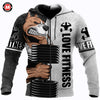 Awesome hoodie 3D ALL Print Love Fitness -Men and Women Zip Hoodies- ND027