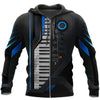 Awesome hoodie 3D ALL Print Piano keyboard -Men and Women Zip Hoodies- ND034