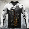 Awesome hoodie 3D ALL Print Saxophon 2-Men and Women Zip Hoodies- ND037