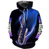 Awesome hoodie 3D ALL Print Saxophon 3 -Men and Women Zip Hoodies- ND038