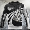 Awesome hoodie 3D ALL Print Bagpipes -Men and Women Zip Hoodies- ND041