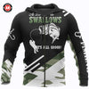 Awesome hoodie 3D ALL Print Fishing Bass Camo -Men and Women Zip Hoodies- ND047