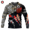 Awesome hoodie 3D ALL Print Koi fish underwater -Men and Women Zip Hoodies- ND048