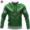 Awesome hoodie 3D ALL Print Irish Shamrock  -Men and Women Zip Hoodies- ND050